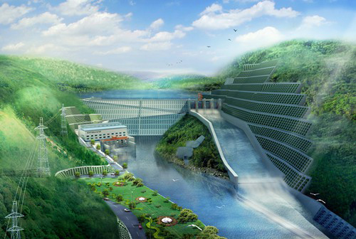 东澳镇老挝南塔河1号水电站项目